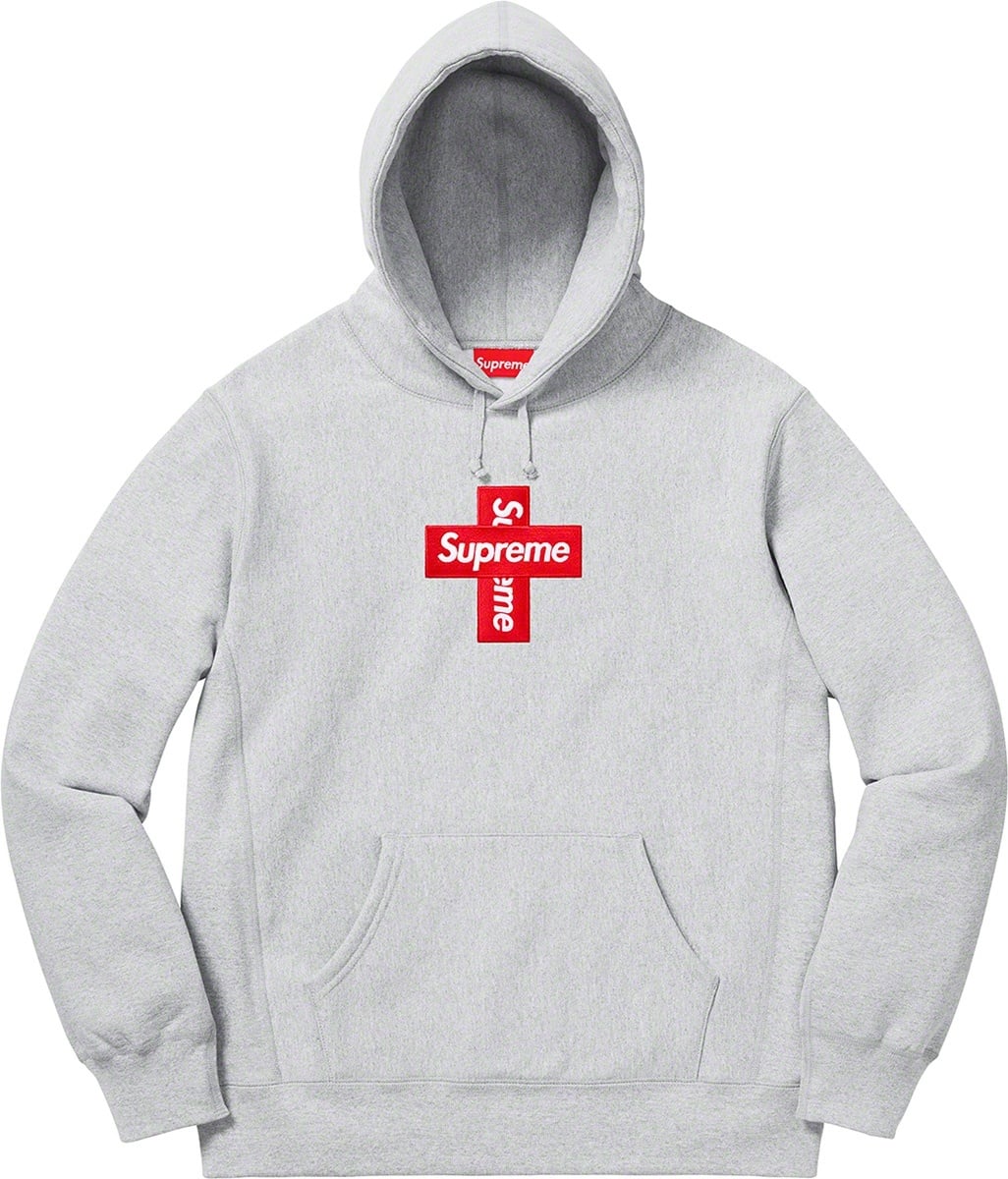 Cross Box Logo Hooded Sweatshirt view 11
